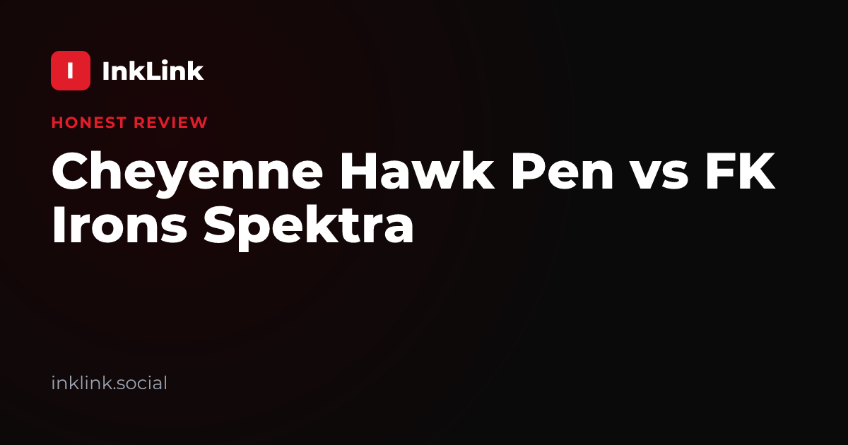 Cheyenne Hawk Pen vs FK Irons Spektra Xion: Which Pen Machine in 2026?